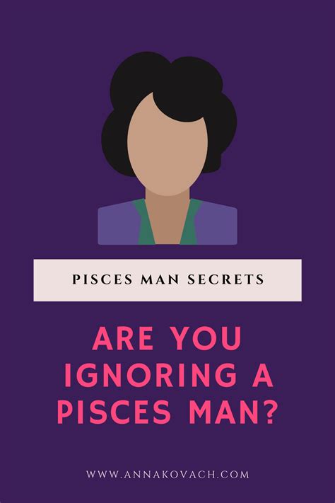 In this article, we will explore the behavior of a hurt Pisces man and unravel the secrets behind why they may choose to ignore certain people in their lives. Whether you are a Pisces man yourself or someone who is curious about the inner workings of these enigmatic individuals, join us as we delve into the depths of the Pisces man's emotions ....