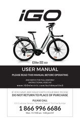 Igo Elite 3 User Manual Manualzz