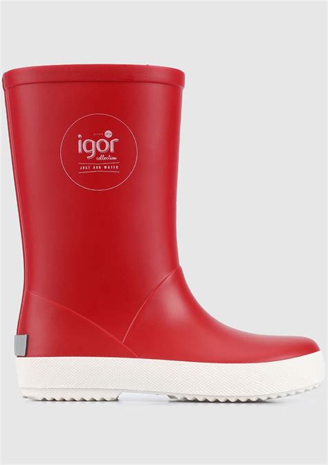 Igor kırmızı yağmur botu