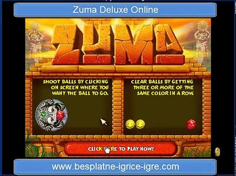 Igra Zuma Deluxe online. 
