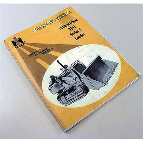 Ih series c dozer service manual. - Shortland street complete guide by kate mcdermott.