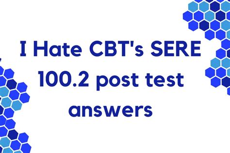 Ihatecbts sere. Things To Know About Ihatecbts sere. 