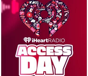 Iheartradio access day temu. May 24, 2023. 2. To say thank you to their hundreds of millions of radio listeners, iHeartMedia is throwing its first-ever Access Day on June 1. The 24-hour broadcast radio … 