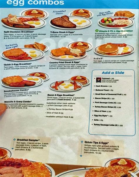 Ihop asheville menu. Everyday Meal Deals Weekday Meal Deals Try Our New Menu Items New IF Menu! Sonic the Hedgehog x IHOP Family Feasts (IHOP ‘N GO only) Biscuits Eggs Benedict Combos Omelettes World-Famous Buttermilk Pancakes Sweet & Savory Crepes Thick ‘N Fluffy French Toast House-Made Belgian Waffles Sides Apps, Soup & Salads Ultimate … 