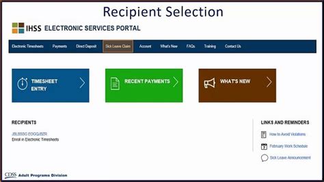 Ihss electronic service portal. Things To Know About Ihss electronic service portal. 
