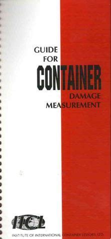Iicl guide for container damage measurement. - Histoire de l'abbaye et de la ville de nantua.