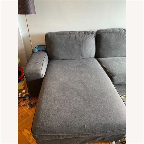 Ikea Kivik Chaise Grey - AptDeco