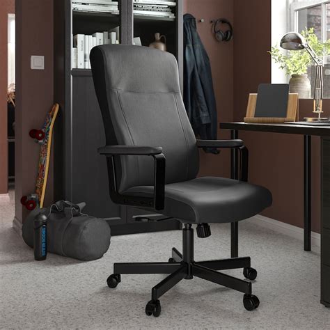 Ikea New Model MILLBERGET Swivel Chair (Murum Black)