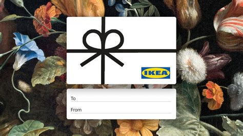 Ikea Physical Gift Card