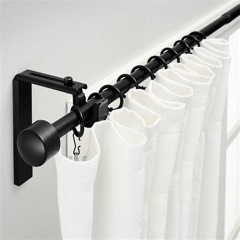 More from the VIDGA series. VIDGA Triple curtain rail, included ceiling fittings/white, 55" If you’ve ever struggled with complicated curtain rail systems you’ll appreciate this one. It’s easy to assemble and it’s very flexible, so you can hang curtains even in the trickiest spaces.. 