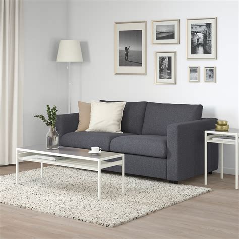 Ikea gris. Earn 5% in rewards at IKEA* Details. Why’s this chair so comfy? The upholstered seat distributes your weight evenly and the angle of the seat and back help you to keep a good posture. Partners perfectly with VEDBO table for a timeless look. Article Number 404.179.83. 