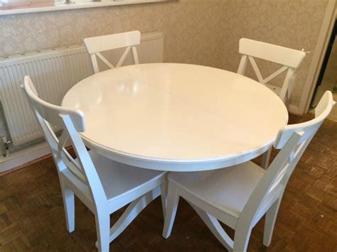Ikea kitchen table.  Choose from round & square tables, different finishes and designs to refle...