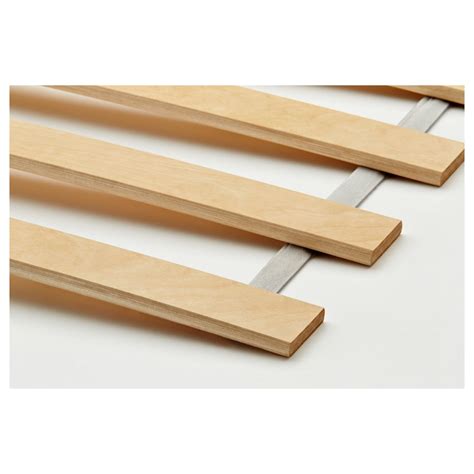 Ikea slatted bed base. LÖNSET slatted bed base, 180x200 cm Meant for each other - not only do the slats keep your mattress in place, they also have comfort zones which adjust to your body weight and increase the suppleness of the mattress Comfort zones adjust to your body. 