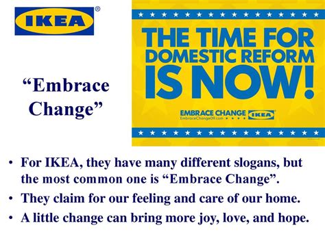 Ikea slogan 2022
