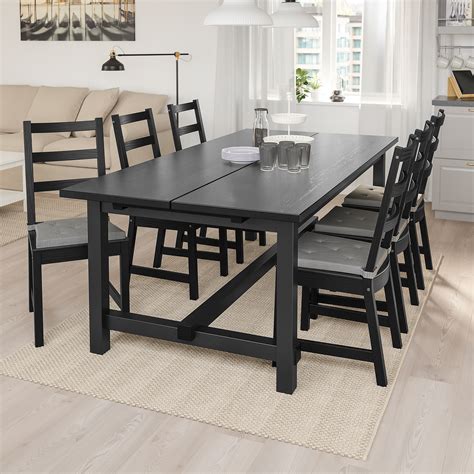 LAGKAPTEN / ADILS desk, black-brown/black, 471/4x235/8 - IKEA