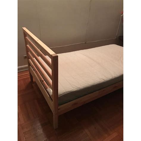 Choice of trundle and under storage drawers. Use it as day or guest bed. Visit IKEA stores. Also order online for fast delivery. Skip to main content. Menu. End of search dropdown. Log in or join for free ... TARVA Bed frame, Single $ 179 Price $ 179 (69) GRIMSBU Bed frame, Single $ 99 Price $ 99 (13) UTÅKER Stackable bed with 2 mattresses .... 