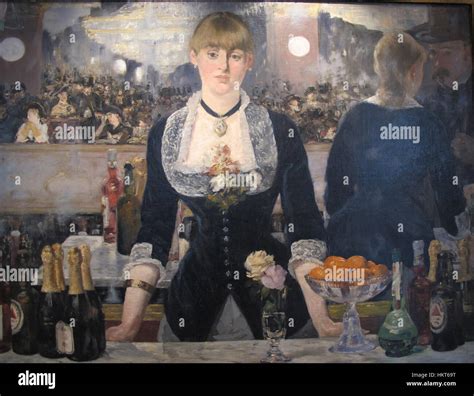 Il bar delle folies-bergeres edouard manet biography