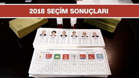 Il il seçim sonuçları 2018 ysk