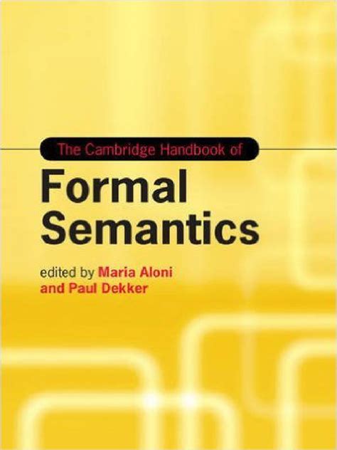 Il manuale di semantica formale di cambridge the cambridge handbook of formal semantics. - Honda buffalo lawn mower service manual.