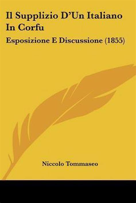 Il supplizio d'un italiano in corfù. - Handbook of behavior modification with the mentally retarded.