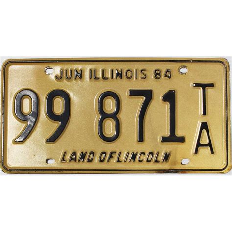 1947 Illinois Trailer License Plate. Createart license plates 