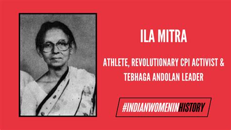 Ila Mitra — The Athlete And Revolutionary Tebhaga Andolan …