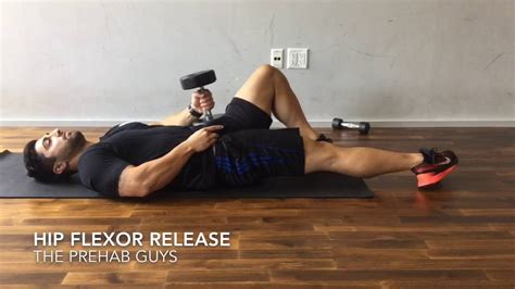 Iliacus Release Tutorial Hip Flexor Release - YouTube