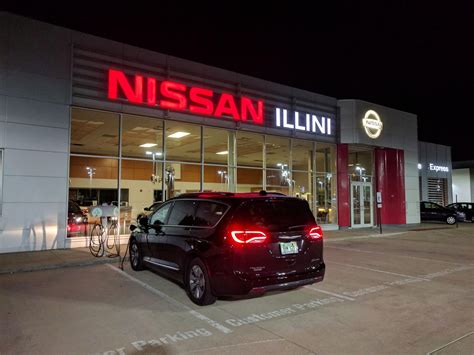 Illini nissan. Contact Illini Nissan for inventory information. 2023 ARIYA e-4ORCE AWD expected availability early 2023 - subject to change. Shop our EV inventory > 1 VENTURE+ FWD 