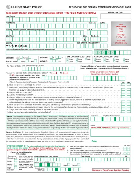 Illinois Foid Card Application Pdf Islero Guide Answer for Assignment