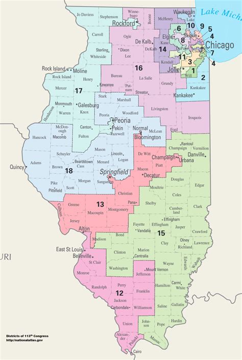 Illinois House Districts - Chicago