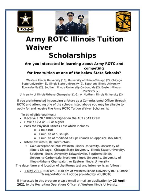 Illinois State Army Rotc Tuition Waiver - komkutunnelscamra.top