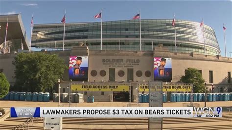 Illinois bill introduced to tax Bears tickets to pay Soldier Field debt