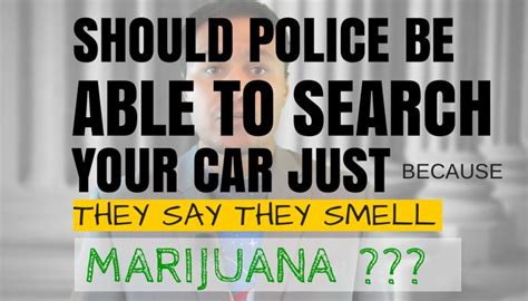 Illinois bill would prevent police from searching a car due to marijuana smell