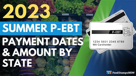 Jul 11, 2023 · P-EBT SC Deposit Dates 2023. If your