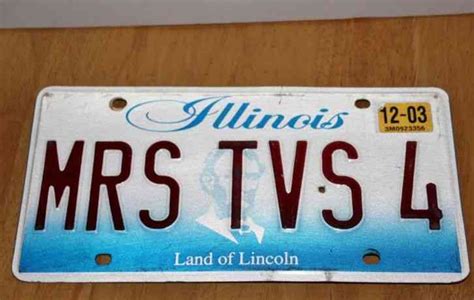 Illinois personalized license plates. Illinois License Plates View all available Illinois license plates. Title & Registration Apply for title and registration, check the status of your title, and more. Replacement License … 