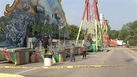 Illinois police seize carnival ride after boy, 10, was thrown from ride and seriously injured