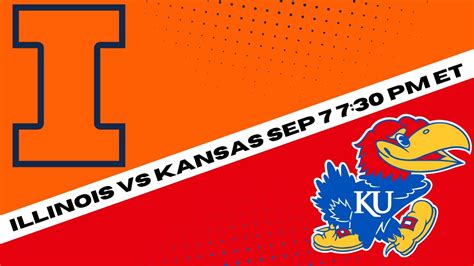 The Kansas Jayhawks begin their season against Missouri State, an FCS school that Lance Leipold ‘s unit should be able to blow by fairly easily. However, the team will face a massive test in the second week of nonconference play when they take on the Fighting Illini of Illinois. Former Wisconsin head coach Bret Bielema led the Illini to an 8 ....