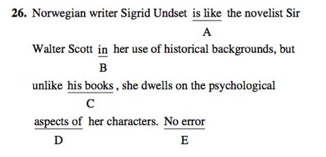 Illogical Comparisons: The Weirdest Topic on SAT Writing