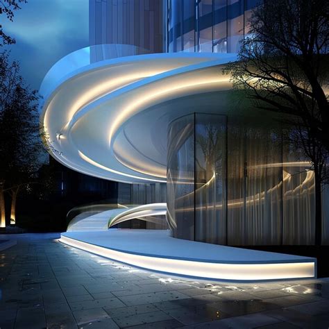 Illuminated Architecture, Architecture Design, Facade Architecture