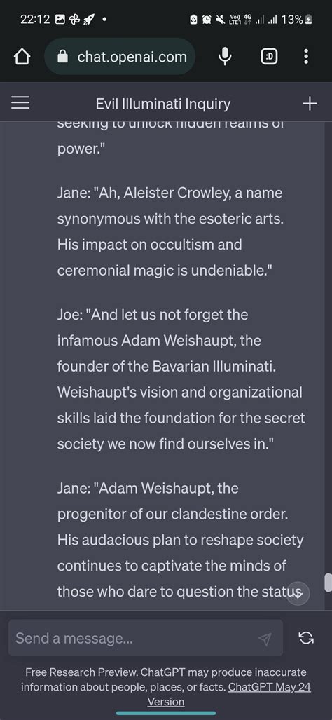 Illuminati Application funny