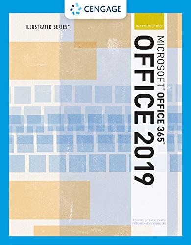 Read Illustrated Microsoft Office 365  Office 2019 Introductory Mindtap Course List By David W Beskeen