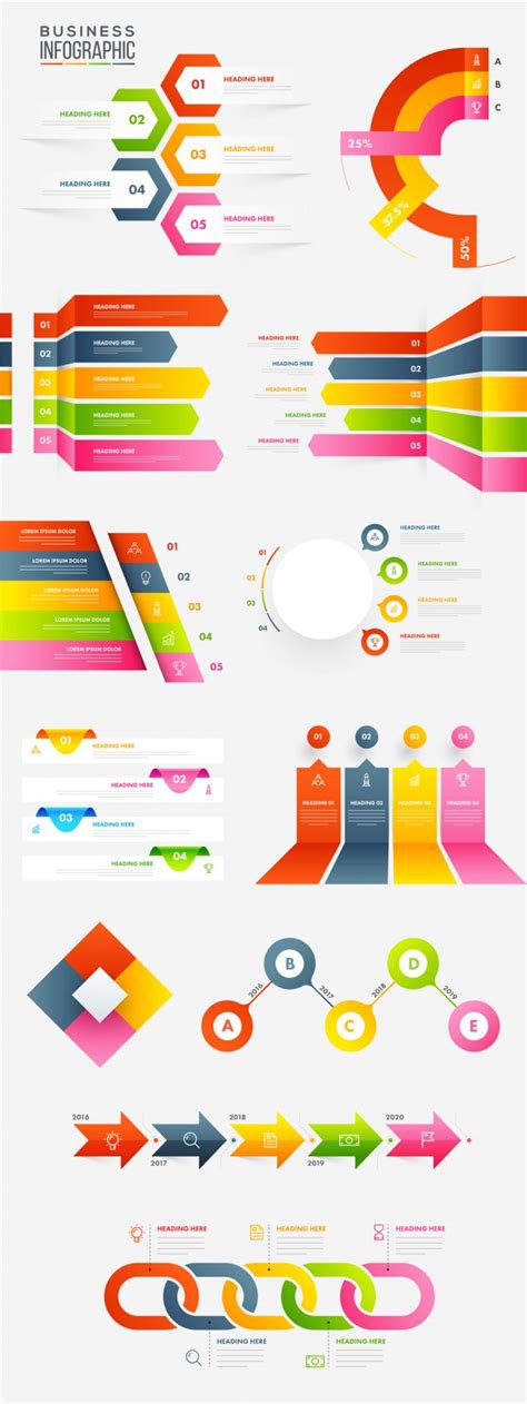 Illustrator Infographic Template Free Download and Tutorial Video
