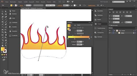 Illustrator fire brush.  Add realistic flames and fiery effects to your...