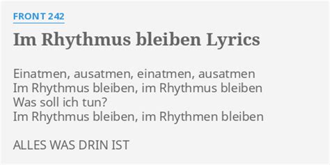 Im Rhythmus bleiben - song and lyrics by Trilogy Spotify