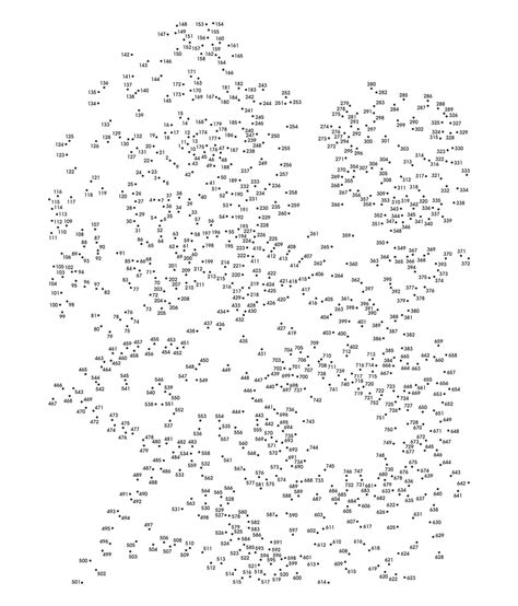 Image Result For Extreme Dot To Dot Printables 1000 Dots Coloring