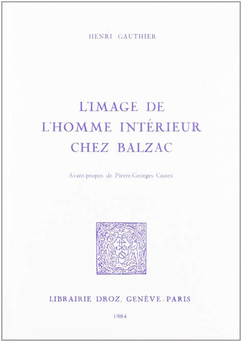 Image de l'homme inte rieur chez balzac. - The unofficial guide to buying a home online by kathleen sindell.