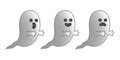 Image of three different ghosts CreepyHalloweenImages