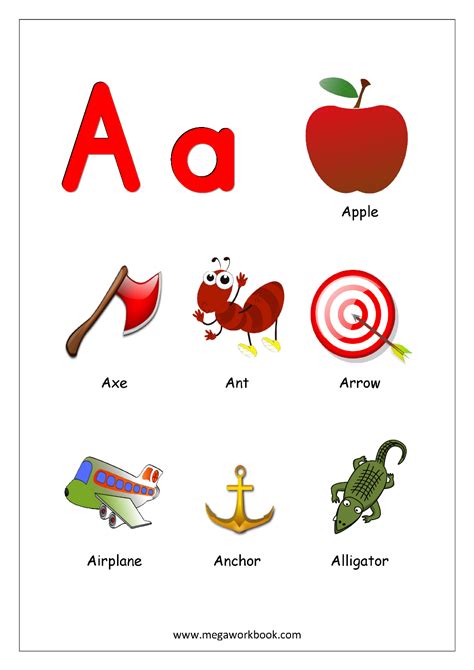 Image result for images of words with beginning with the letter a