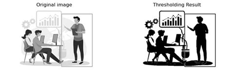 Image thresholding.  Thresholding algorithms implemented in scikit-image ca...