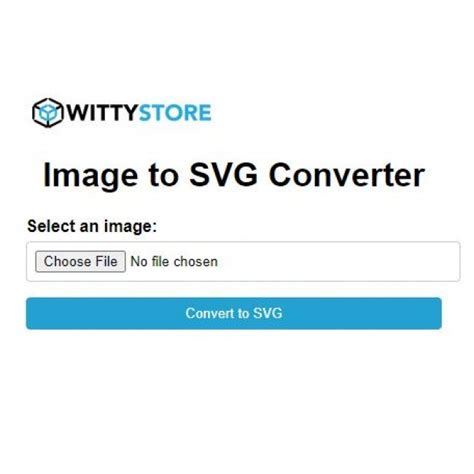 Image to SVG Converter Free Online Tool